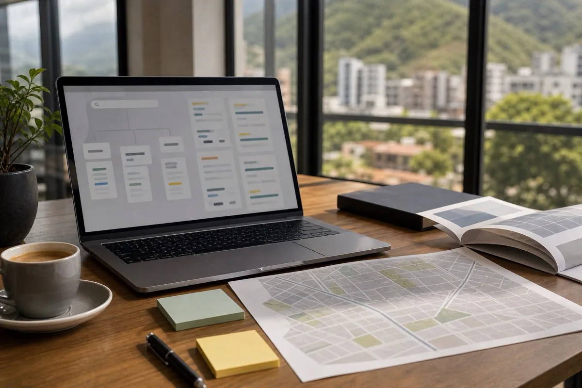 Búsqueda local y estructura SEO revisadas para un negocio en Cali